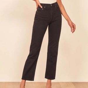 Cynthia High Rise Straight Jeans